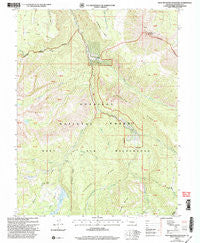 West Beckwith Mountain Colorado Historical topographic map, 1:24000 scale, 7.5 X 7.5 Minute, Year 2001