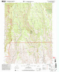 West Elk Peak SW Colorado Historical topographic map, 1:24000 scale, 7.5 X 7.5 Minute, Year 2001