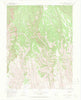 West Elk Peak SW Colorado Historical topographic map, 1:24000 scale, 7.5 X 7.5 Minute, Year 1954