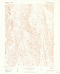 West Elk Peak SW Colorado Historical topographic map, 1:24000 scale, 7.5 X 7.5 Minute, Year 1954