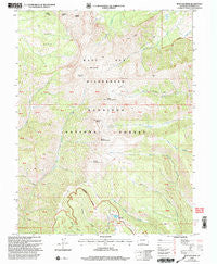 West Elk Peak Colorado Historical topographic map, 1:24000 scale, 7.5 X 7.5 Minute, Year 2001