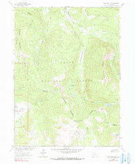 West Fork Lake Colorado Historical topographic map, 1:24000 scale, 7.5 X 7.5 Minute, Year 1962
