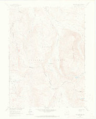 West Fork Lake Colorado Historical topographic map, 1:24000 scale, 7.5 X 7.5 Minute, Year 1962