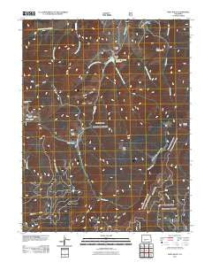 West Baldy Colorado Historical topographic map, 1:24000 scale, 7.5 X 7.5 Minute, Year 2011
