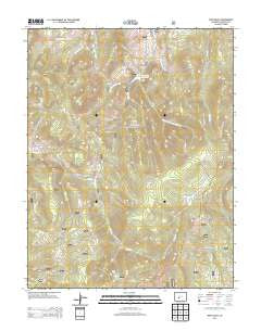 West Baldy Colorado Historical topographic map, 1:24000 scale, 7.5 X 7.5 Minute, Year 2013