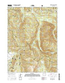 West Fork Lake Colorado Current topographic map, 1:24000 scale, 7.5 X 7.5 Minute, Year 2016