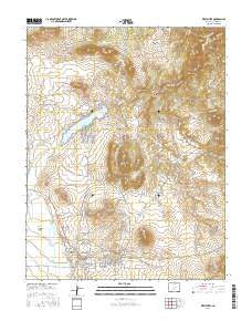 Westcliffe Colorado Current topographic map, 1:24000 scale, 7.5 X 7.5 Minute, Year 2016