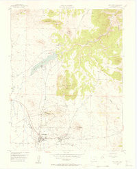 Westcliffe Colorado Historical topographic map, 1:24000 scale, 7.5 X 7.5 Minute, Year 1955