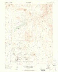 Westcliffe Colorado Historical topographic map, 1:24000 scale, 7.5 X 7.5 Minute, Year 1955