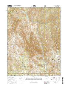 Westcreek Colorado Current topographic map, 1:24000 scale, 7.5 X 7.5 Minute, Year 2016