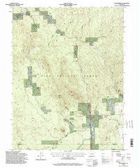 Westcreek Colorado Historical topographic map, 1:24000 scale, 7.5 X 7.5 Minute, Year 1994