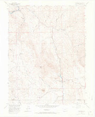 Westcreek Colorado Historical topographic map, 1:24000 scale, 7.5 X 7.5 Minute, Year 1956