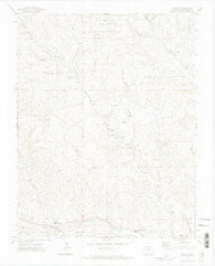 Weston Colorado Historical topographic map, 1:24000 scale, 7.5 X 7.5 Minute, Year 1971