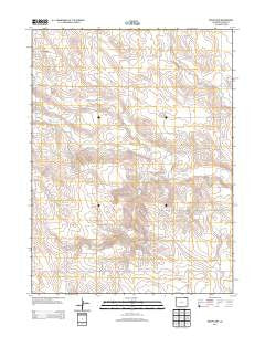 Westplains Colorado Historical topographic map, 1:24000 scale, 7.5 X 7.5 Minute, Year 2013
