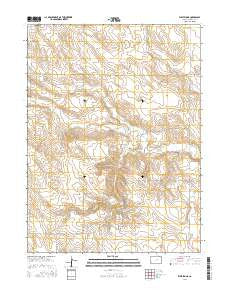 Westplains Colorado Current topographic map, 1:24000 scale, 7.5 X 7.5 Minute, Year 2016
