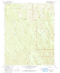 Wetherill Mesa Colorado Historical topographic map, 1:24000 scale, 7.5 X 7.5 Minute, Year 1966