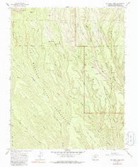 Wetherill Mesa Colorado Historical topographic map, 1:24000 scale, 7.5 X 7.5 Minute, Year 1966
