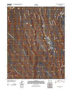 Wetherill Mesa Colorado Historical topographic map, 1:24000 scale, 7.5 X 7.5 Minute, Year 2010