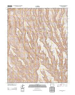 Wetherill Mesa Colorado Historical topographic map, 1:24000 scale, 7.5 X 7.5 Minute, Year 2013