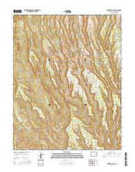 Wetherill Mesa Colorado Current topographic map, 1:24000 scale, 7.5 X 7.5 Minute, Year 2016