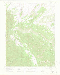 Wetmore Colorado Historical topographic map, 1:24000 scale, 7.5 X 7.5 Minute, Year 1963
