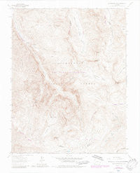 Wetterhorn Peak Colorado Historical topographic map, 1:24000 scale, 7.5 X 7.5 Minute, Year 1963