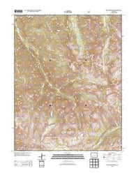 Wetterhorn Peak Colorado Historical topographic map, 1:24000 scale, 7.5 X 7.5 Minute, Year 2013