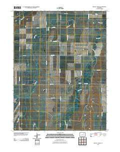 Wetzel Creek Colorado Historical topographic map, 1:24000 scale, 7.5 X 7.5 Minute, Year 2010