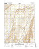 Wetzel Creek Colorado Current topographic map, 1:24000 scale, 7.5 X 7.5 Minute, Year 2016
