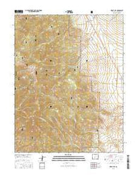 Whale Hill Colorado Current topographic map, 1:24000 scale, 7.5 X 7.5 Minute, Year 2016