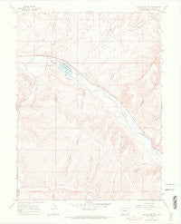 White River City Colorado Historical topographic map, 1:24000 scale, 7.5 X 7.5 Minute, Year 1966