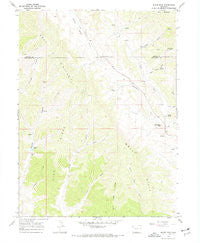 White Rock Colorado Historical topographic map, 1:24000 scale, 7.5 X 7.5 Minute, Year 1966