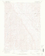 White Rock Colorado Historical topographic map, 1:24000 scale, 7.5 X 7.5 Minute, Year 1966