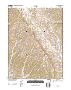 White Rock Colorado Historical topographic map, 1:24000 scale, 7.5 X 7.5 Minute, Year 2013
