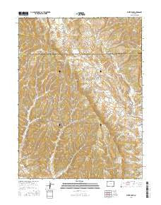White Rock Colorado Current topographic map, 1:24000 scale, 7.5 X 7.5 Minute, Year 2016