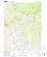 Whiteley Peak Colorado Historical topographic map, 1:24000 scale, 7.5 X 7.5 Minute, Year 1956