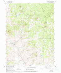 Whiteley Peak Colorado Historical topographic map, 1:24000 scale, 7.5 X 7.5 Minute, Year 1956