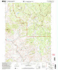 Whiteley Peak Colorado Historical topographic map, 1:24000 scale, 7.5 X 7.5 Minute, Year 2000