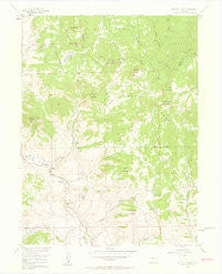 Whiteley Peak Colorado Historical topographic map, 1:24000 scale, 7.5 X 7.5 Minute, Year 1956