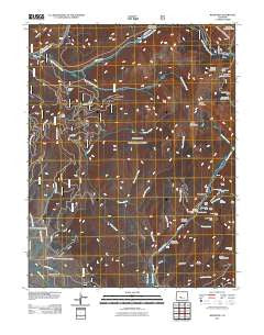 Whitepine Colorado Historical topographic map, 1:24000 scale, 7.5 X 7.5 Minute, Year 2011