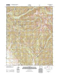 Whitepine Colorado Historical topographic map, 1:24000 scale, 7.5 X 7.5 Minute, Year 2013