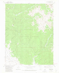 Whitepine Colorado Historical topographic map, 1:24000 scale, 7.5 X 7.5 Minute, Year 1982