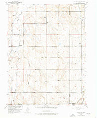 Wiggins SW Colorado Historical topographic map, 1:24000 scale, 7.5 X 7.5 Minute, Year 1950