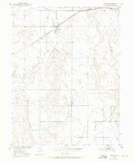 Wiggins Colorado Historical topographic map, 1:24000 scale, 7.5 X 7.5 Minute, Year 1950