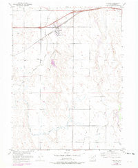 Wiggins Colorado Historical topographic map, 1:24000 scale, 7.5 X 7.5 Minute, Year 1950