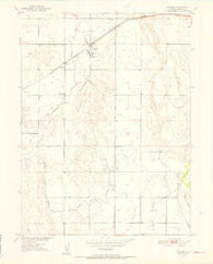 Wiggins Colorado Historical topographic map, 1:24000 scale, 7.5 X 7.5 Minute, Year 1950
