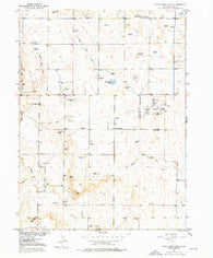 Wild Horse Lake Colorado Historical topographic map, 1:24000 scale, 7.5 X 7.5 Minute, Year 1951