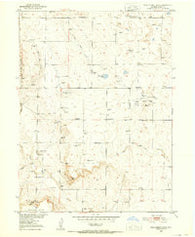 Wild Horse Lake Colorado Historical topographic map, 1:24000 scale, 7.5 X 7.5 Minute, Year 1951