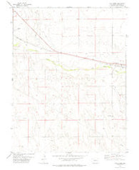 Wild Horse Colorado Historical topographic map, 1:24000 scale, 7.5 X 7.5 Minute, Year 1978