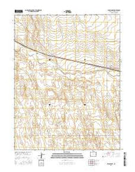 Wild Horse Colorado Current topographic map, 1:24000 scale, 7.5 X 7.5 Minute, Year 2016